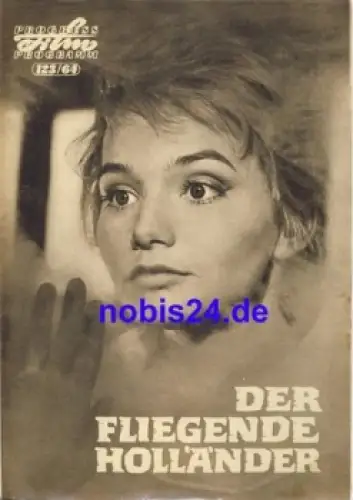 Der fliegende Holländer DEFA-Film mit Anna Prucnal, Fred Düren Progress Programm 123/64