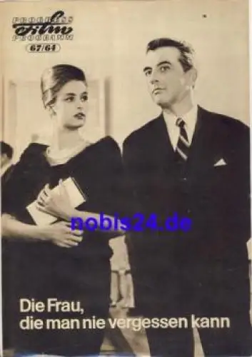 Die Frau die man nie vergessen kann - Polnischer Film 67/64 Progress Programm