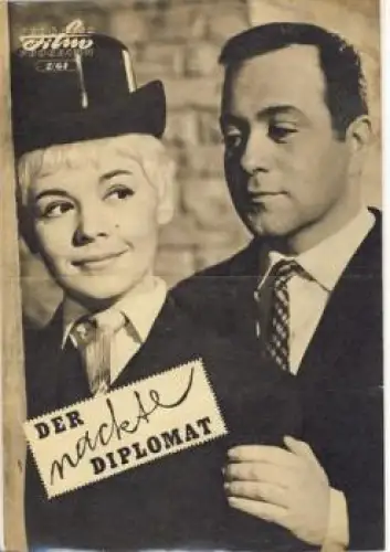 Der nackte Diplomat - Ungarischer Film 2/64 Progress Programm