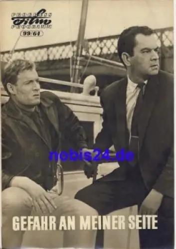 Gefahr an meiner Seite - Englischer Film mit Anthony Oliver Maureen Connell 99/64 Progress Programm