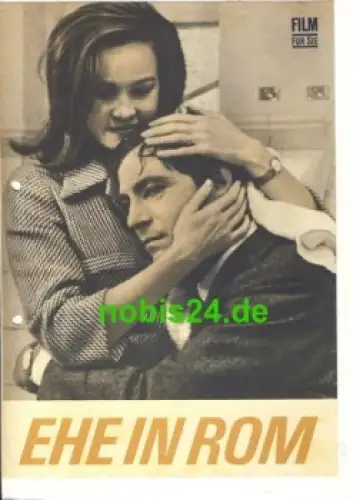 Ehe in Rom (Il padre di famiglia) 106/68 Film für Sie, Nino Manfredi, Leslie Caron