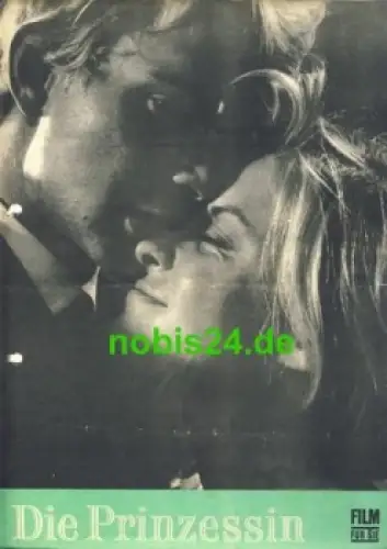 Die Prinzessin - Schwedischer Film mit Grynet Melvig 109/68 Film für Sie