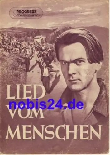 Lied vom Menschen 4/55 Progress Filmillustrierte