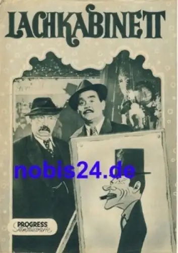 Lachkabinett mit Karl Valentin Liesl Karlstadt 53/55 Progress Filmillustrierte