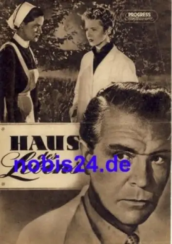 Haus des Lebens mit Gustav Fröhlich Cornell Borchers 31/54 Progress Filmillustrierte