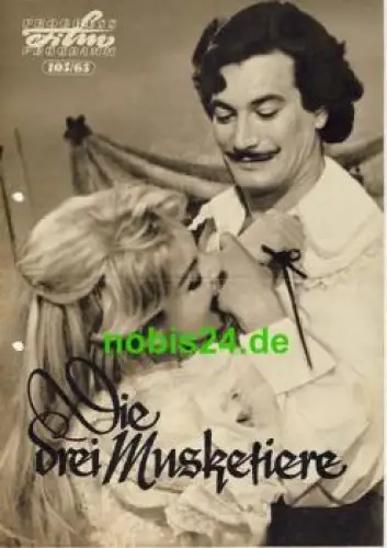 Die drei Musketiere 105/63 Progress Programm mit Gerard Barray