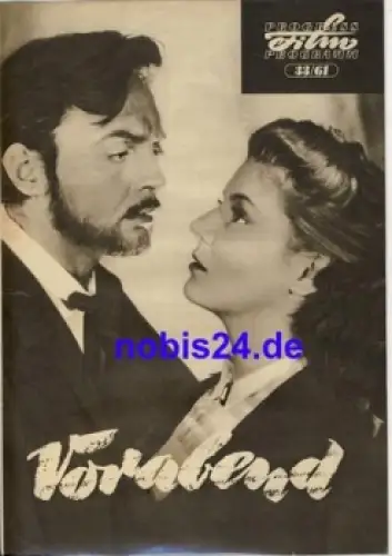 Vorabend - Bulgarischer Film 33/61 Progress Programm