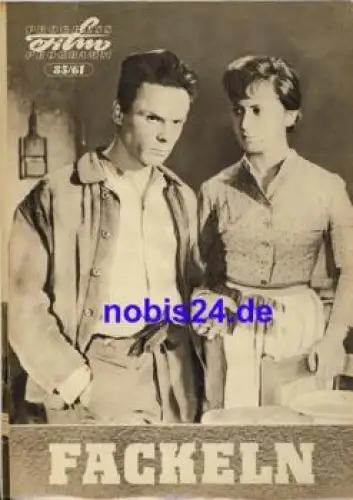 Fackeln Tschechoslowakischer Film 85/61 Progress Programm