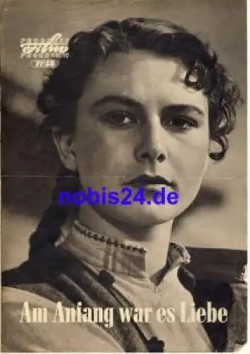 Am Anfang was es Liebe 77/58 Progress Programm