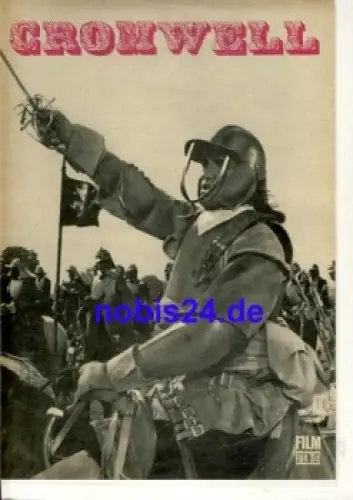 Cromwell - Englischer Film mit Richard Harris Alec Guinness Dorothy Tutin  1/73 Progress Filmprgramm