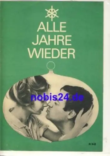 Alle Jahre wieder - 9/68 Progress Programm  Film für Sie