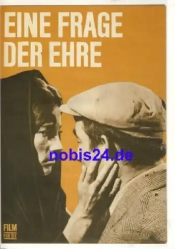 Eine Frage der Ehre (una questione d'onore) 77/68 Film für Sie Ugo Tognazzi Nicoletta Machiavelli