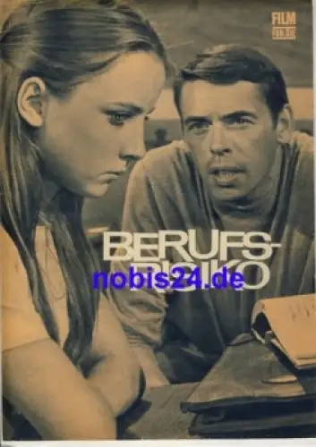 Berufsrisiko (Les risques du metier) Jacques Brel, Emmanuelle Riva Progress Filmprogramm 93/68 Film für Sie