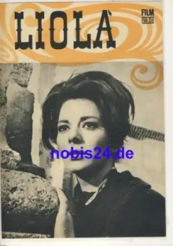 Liola - Italienisch Französischer Film mit Ugo Tognazzi Giovanna Ralli Pierre Brasseur 91/68 Progress Filmprogramm