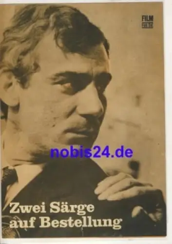 Zwei Särge auf Bestellung (A Ciascuno il Suo) Italienischer Film mit Gina Maria Volonte Irene Papas 38/68 Progress Programm