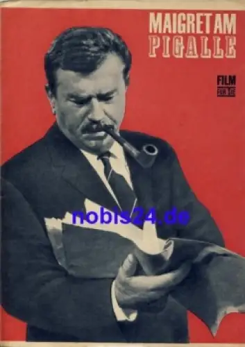 Maigret am Pigalle (Maigret a Pigalle) 75/68 Film für Sie mit Gino Cervi und Raymond Pellegrin