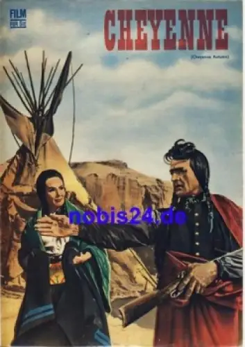 Cheyenne Progress Programm 20/68 Film für Sie, mit Richard Widmark, Carroll Baker, James Stewart