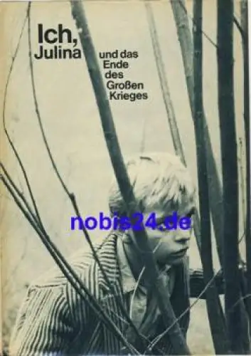 Ich, Julia und das Ende des Großen Krieges - Tschechoslowakischer Film 85/66 Progress Programm