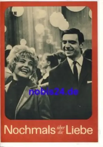 Nochmals über die Liebe - Sowjetischer Film 46/69 Progress Filmprogramm Film für Sie