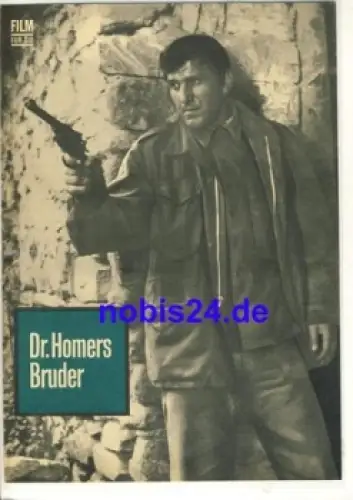 Dr. Homers Bruder - Jugoslawischer Film  57/69 Progress Filmprogramm  Film für Sie