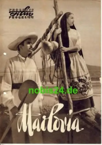 Marlovia - Mexikanischer Film 80/57 Progress Programm