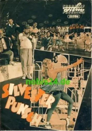 Silvester Punsch - DEFA-Film Progress Programm 133/57  mit "die vier Brummers"