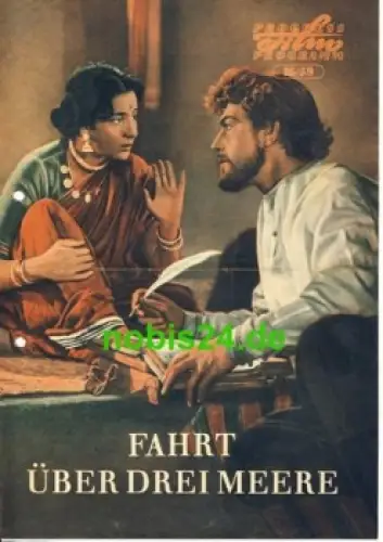 Fahrt über drei Meere - Sowjetisch Indischer Film 16/59 Progress Programm