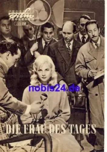 Die Frau des Tages - Italienischer Film mit Virno Lissi Antonio Cifariello 33/58 Progress Programm