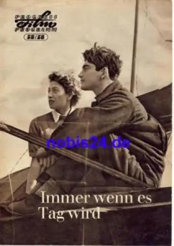 Immer wenn es Tag wird Sowjetischer Film 58/58 Progress Programm