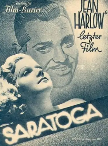 Saratoga Illustrierter Filmkurier 2766 mit Clark Gable und Jean Harlow