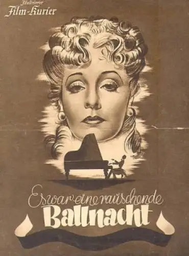 Es war eine rauschende Ballnacht Illustrierter Filmkurier 2989