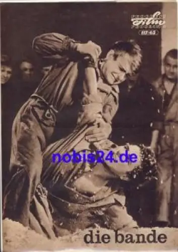 Die Bande - Polnischer Film 117/65 Progress Programm