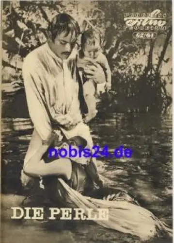 Die Perle - Mexikanischer Film 62/64 Progress Programm
