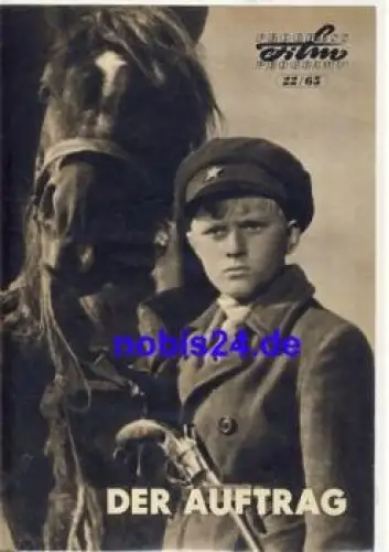 Der Auftrag - Sowjetischer Film 22/65 Progress Programm