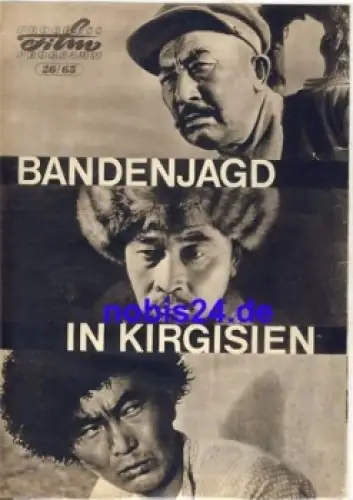 Bandenjagd in Kirgisien - Sowjetischer Film 26/65 Progress Programm