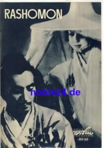 Rashomon - Japanischer Film 124/65 Progress Programm