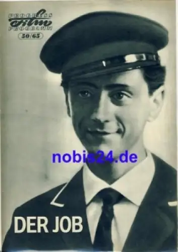 Der Job (Il Posto) - Italienischer Film mit Sandro Panzeri Loredana Detto 50/65 Progress Programm