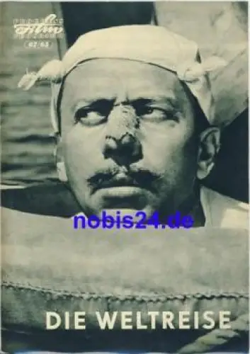 Die Weltreise - jugoslawischer Film 67/65 Progress Programm