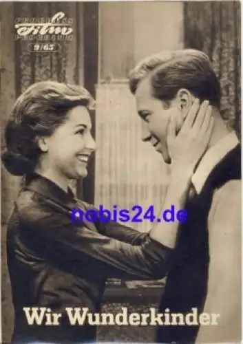 Wir Wunderkinder mit Liesl Karlstadt 9/65 Progress Programm