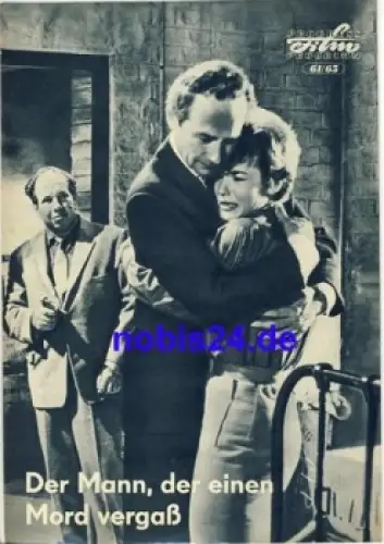 Der Mann, der einen Mord vergaß (Pit of Darkness) -Englischer Film  mit William Franklyn Moira Redmond 61/65 Progress Programm