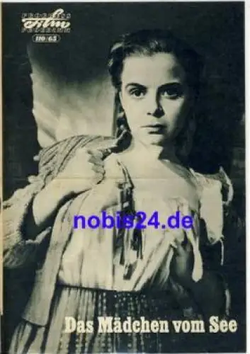 Das Mädchen vom See - Finnischer Film 110/65 Progress Programm