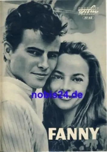 Fanny  - USA mit Leslie Caron und Horst Buchholz 77/65 Progress Programm