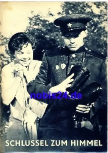 Schlüssel zum Himmel sowjetischer Film 11/66 Progress Programm