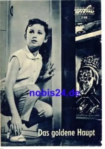 Das goldene Haupt mit George Sanders, Buddy Hackett 1/66 Progress Programm