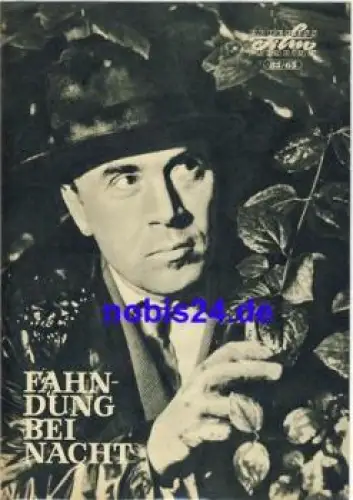 Fahndung bei Nacht bulgarischer Film 85/65 Progress Programm