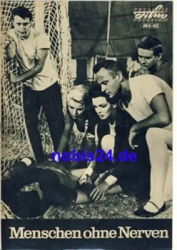 Menschen ohne Nerven mit Michael Callan, Evy Norlund 104/65 Progress Programm