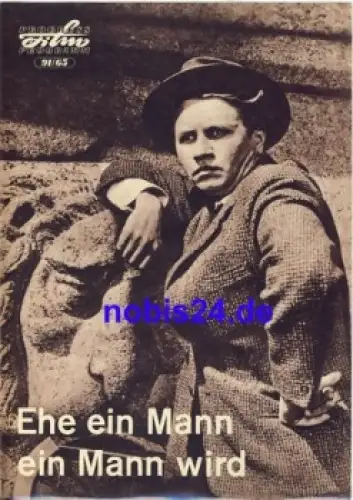 Ehe ein Mann ein Mann wird - Sowjetischer Film 91/65 Progress Programm