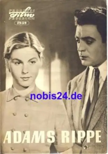 Adams Rippe Bulgarischer Film 19/59 Progress Programm