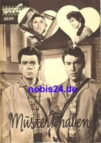 Musterknaben DEFA-Film mit Rolf Herricht Erwin Geschonneck 82/59 Progress Programm