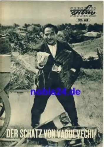 Der Schatz von Vadul Vechi - Rumänischer Film  55/65 Progress Programm
